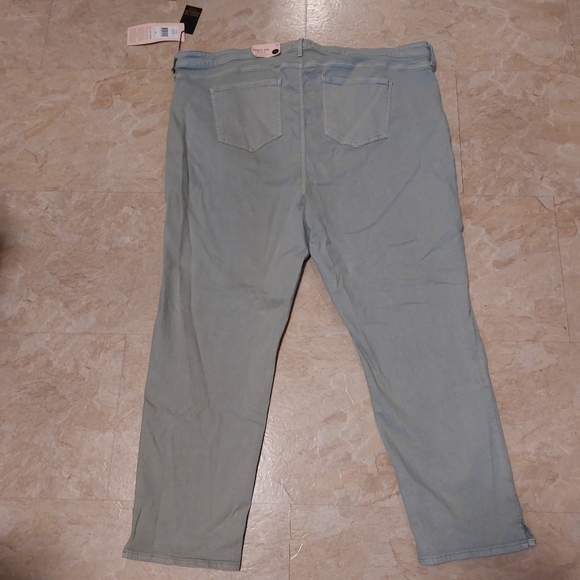 Nydj slim straight ancle jeans nwt size 24 - Picture 4 of 11